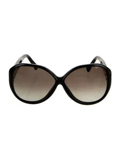 Pre-owned Louis Vuitton Soupçon Oversize Sunglasses In Black