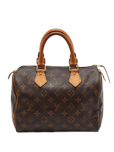 Louis Vuitton Speedy 25 Monogram Handbag In Brown