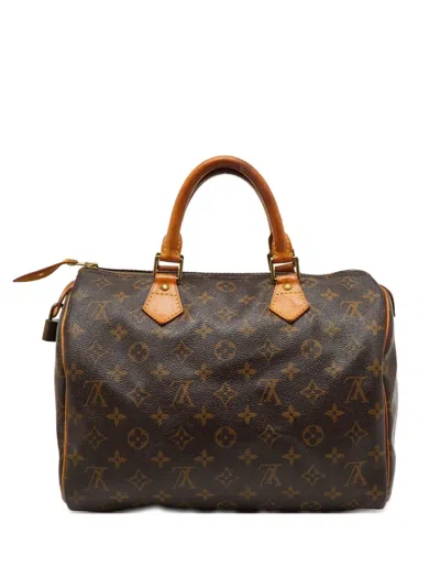 Pre-owned Louis Vuitton Speedy 30 Handbag In Brown