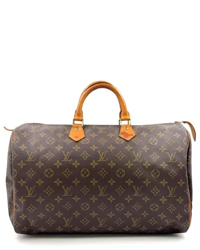 Pre-owned Louis Vuitton Speedy 40 Monogram Boston Bag (authentic Pre-loved)