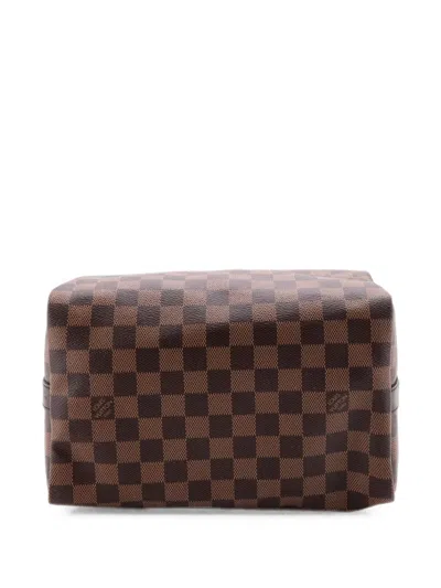 Pre-owned Louis Vuitton Speedy Bandouliere Bag Damier 25 Satchel In Brown