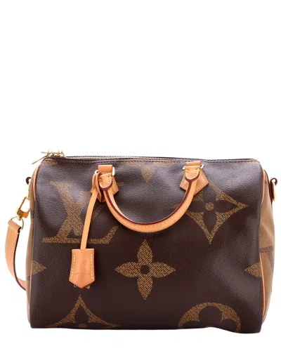 Pre-owned Louis Vuitton Speedy Bandouliere Bag Reverse Monogram Giant 30 (authentic Pre-  Loved)