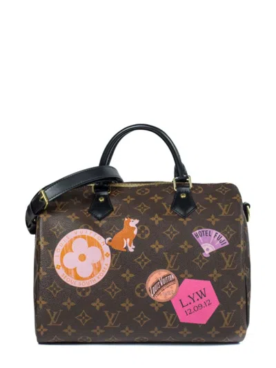 Pre-owned Louis Vuitton Speedy Limited Edition Monogram In 褐色