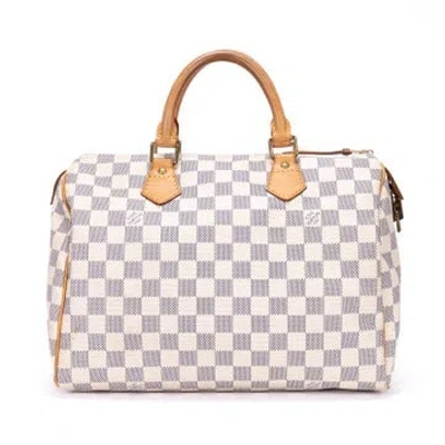 Pre-owned Louis Vuitton Speedy In Neutral