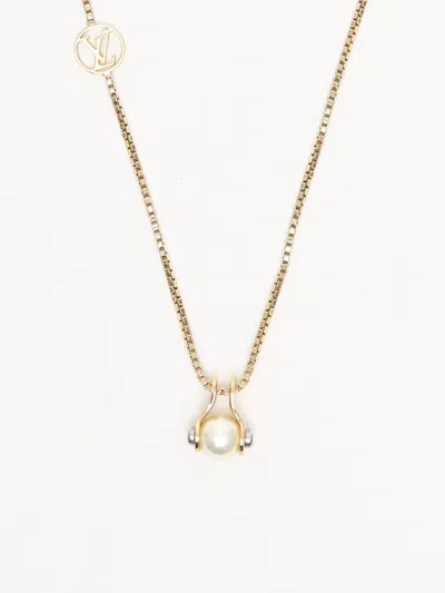 Pre-owned Louis Vuitton Speedy Pearl Necklace