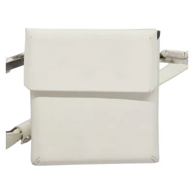 Pre-owned Louis Vuitton Spontini White Leather Shoulder Bag ()