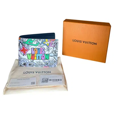 Pre-owned Louis Vuitton Ss23 Comics Multiple Wallet, Limited Edition, 2023 — Full Set In Sand