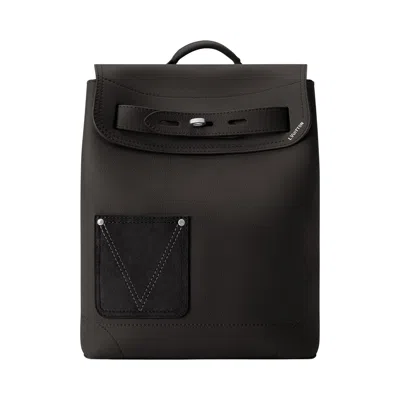 Pre-owned Louis Vuitton Steamer Backpack 'black Lv Touch Calfskin Leather' | Men's Size Onesize