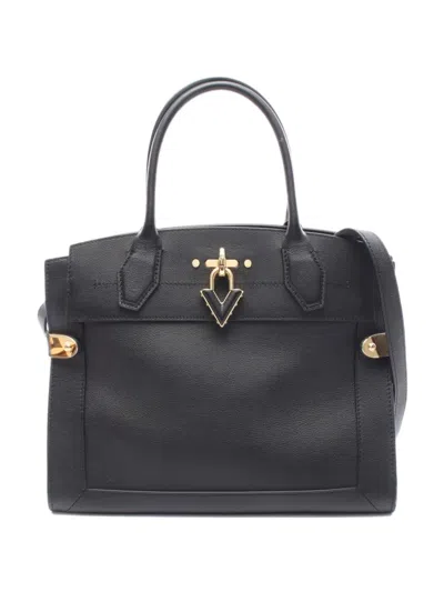 Pre-owned Louis Vuitton Steamer Mm Tote Bag In Black