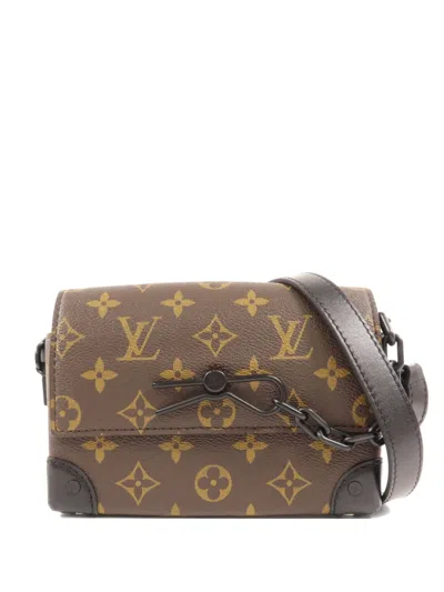 Pre-owned Louis Vuitton Steamer Monogram Crossbody Bag In Brown