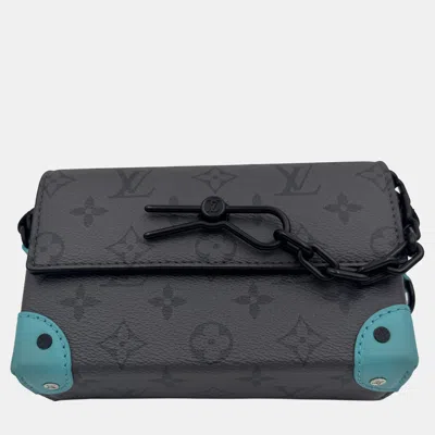 Pre-owned Louis Vuitton Steamer Wearable Wallet Bag In Gray