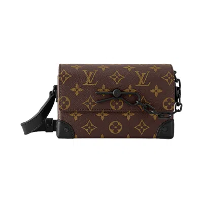 Pre-owned Louis Vuitton Steamer Wearable Wallet 'brown Monogram Canvas' | Men's Size Onesize
