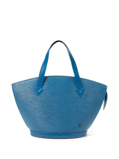 Louis Vuitton St-jacques Pm Tote Bag In Blue