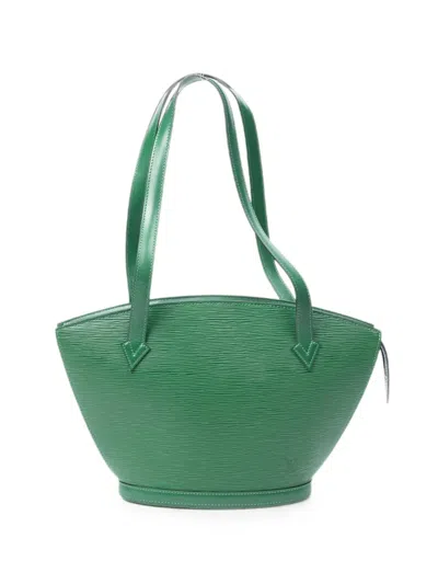 Louis Vuitton St-jacques Shoulder Bag In Green