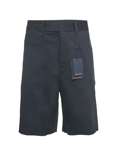 Pre-owned Louis Vuitton Straight-leg Shorts In Blue