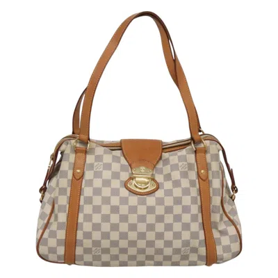 Pre-owned Louis Vuitton Stresa Grey Canvas Tote Bag () In Gray