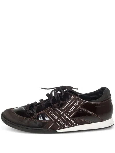 Pre-owned Louis Vuitton Suede Sneakers