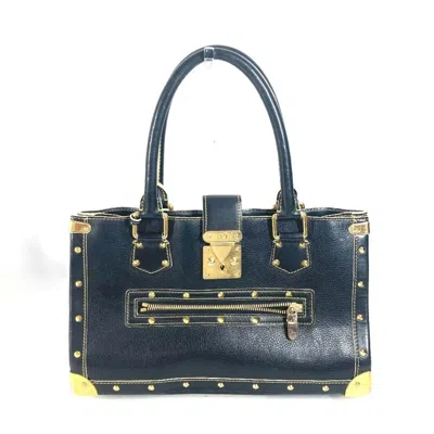 Pre-owned Louis Vuitton Suhali Black Suhali Leather Shoulder Bag Tote Bag ()