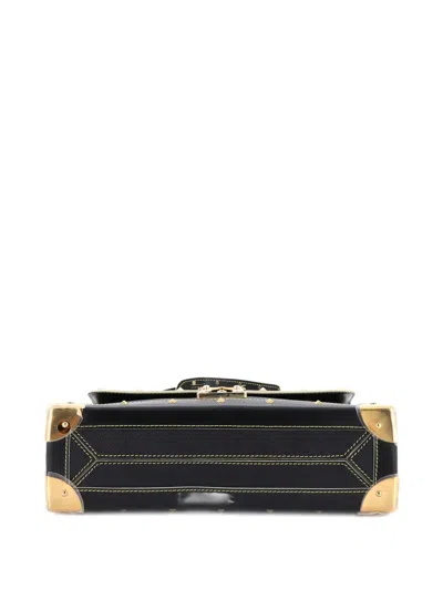 Pre-owned Louis Vuitton Suhali Le Talentueux Handbag Leather Shoulder Bag In Black