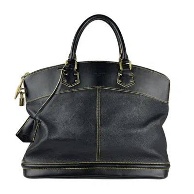 Pre-owned Louis Vuitton Suhali Leather Handbag () In Black