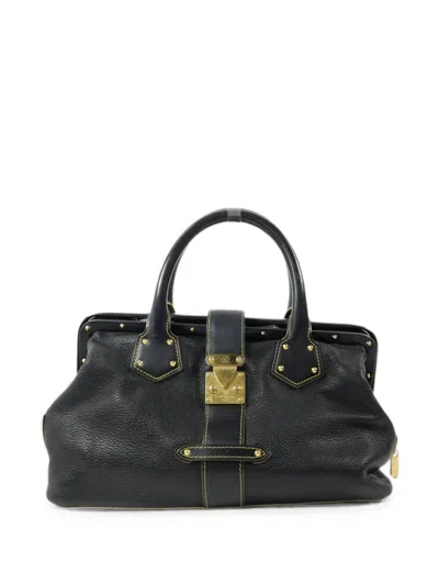 Louis Vuitton Suhali Lingenieux Pm Handbag In Black