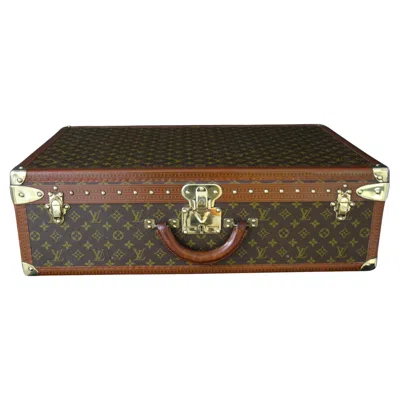 Pre-owned Louis Vuitton Suitcase, Alzer 70  Suitcase, Large Vuitton Suitcase In Black