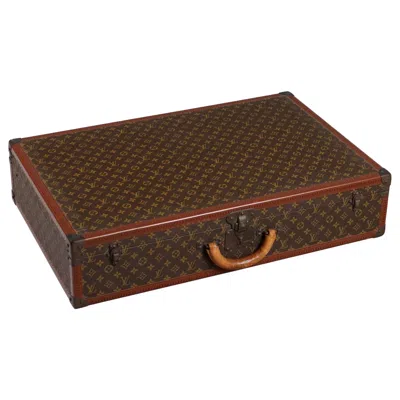 Pre-owned Louis Vuitton Suitcase Bisten 80 Paris 1970s In Brown