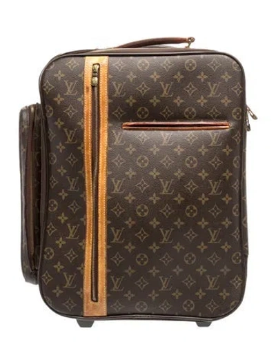 Pre-owned Louis Vuitton Suitcase Lv Monogram Bosphore 50 In Brown