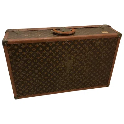 Pre-owned Louis Vuitton Suitcase Trunk In Black