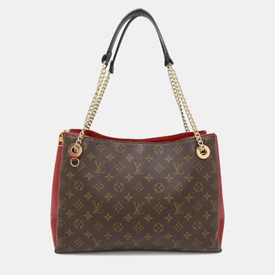 Pre-owned Louis Vuitton Surene Cerise Monogram Size Mm In Brown