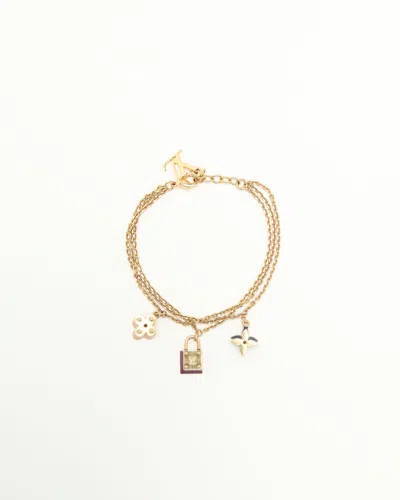 Pre-owned Louis Vuitton Sweet Charm Monogram Bracelet In Multi