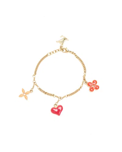 Pre-owned Louis Vuitton Sweet Monogram Bracelet In Multi