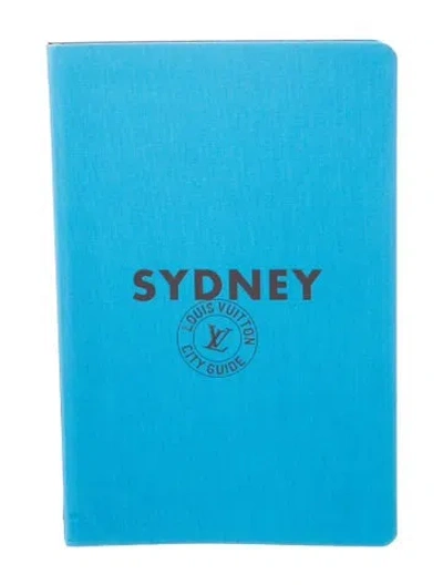 Pre-owned Louis Vuitton Sydney City Guide In Blue