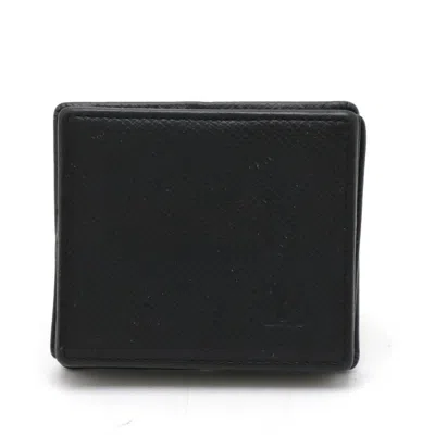 Pre-owned Louis Vuitton Taiga Ardoise Taiga Leather Coin Purse/coin Case ()