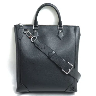 Pre-owned Louis Vuitton Taiga Black Taiga Leather Shoulder Bag ()
