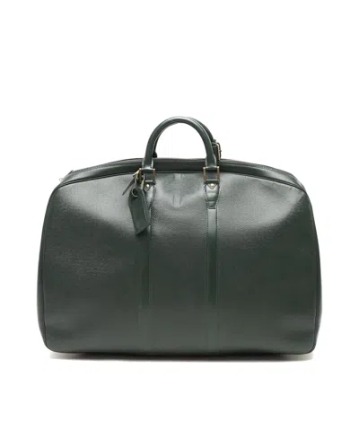 Louis Vuitton Taiga Helanga 1 Poche Travel Bag In Green