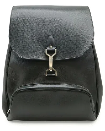 Louis Vuitton Taiga Kasia Backpack (authentic Pre-loved) In Gray