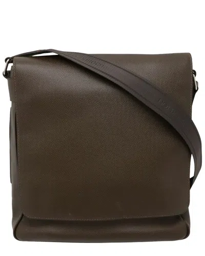 Louis Vuitton Taiga Leather Shoulder Bag (authentic Pre-loved)