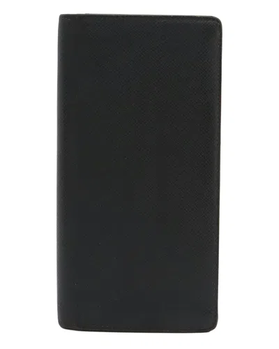 Pre-owned Louis Vuitton Taiga Long Wallet (authentic Pre-loved)