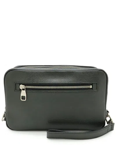 Pre-owned Louis Vuitton Taiga Neo Pavel Clutch (authentic Pre-loved)
