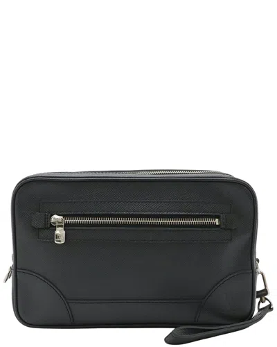 Pre-owned Louis Vuitton Taiga Pavel Clutch (authentic Pre-loved)