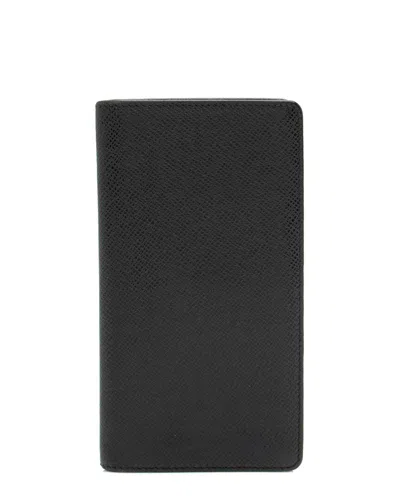 Pre-owned Louis Vuitton Taiga Porte Valeurs Cartes Leather C