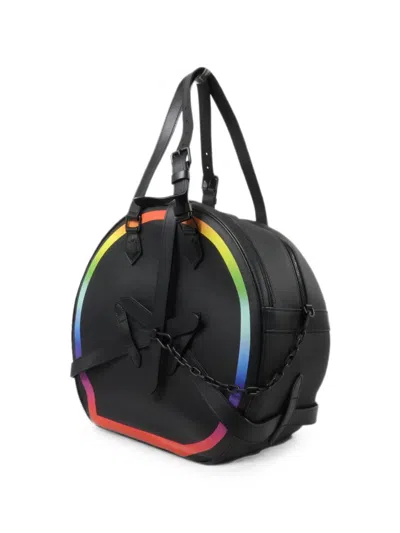 Louis Vuitton Taiga Rainbow Tote Bag In Black