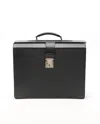 Louis Vuitton Taiga Ural Pilot Case Briefcase In Black