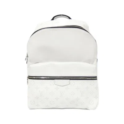 Pre-owned Louis Vuitton Taigarama White Taigarama Backpack ()