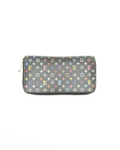 Pre-owned Louis Vuitton Takashi Murakami Zippy Long Wallet In Multi