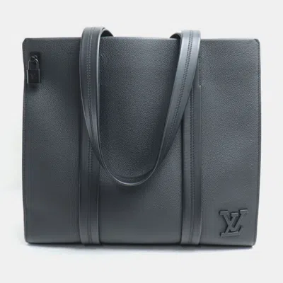 Pre-owned Louis Vuitton Take Off Tote Bag Aerogram Black