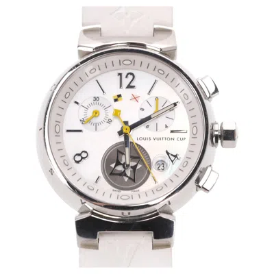 Pre-owned Louis Vuitton Tambour Lovely Cup Chronograph Watch In Multi