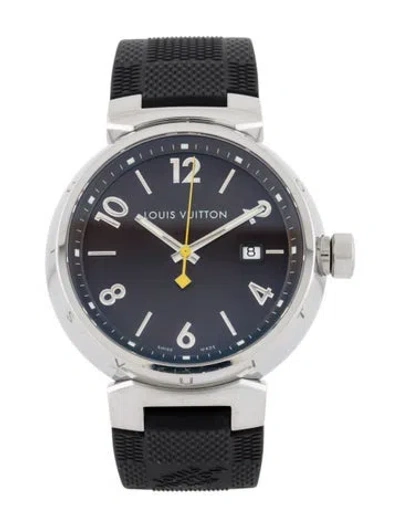 Pre-owned Louis Vuitton Tambour Watch In Multi