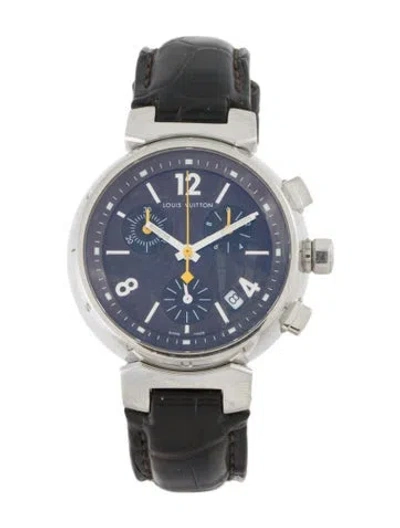 Pre-owned Louis Vuitton Tambour Watch In Multi